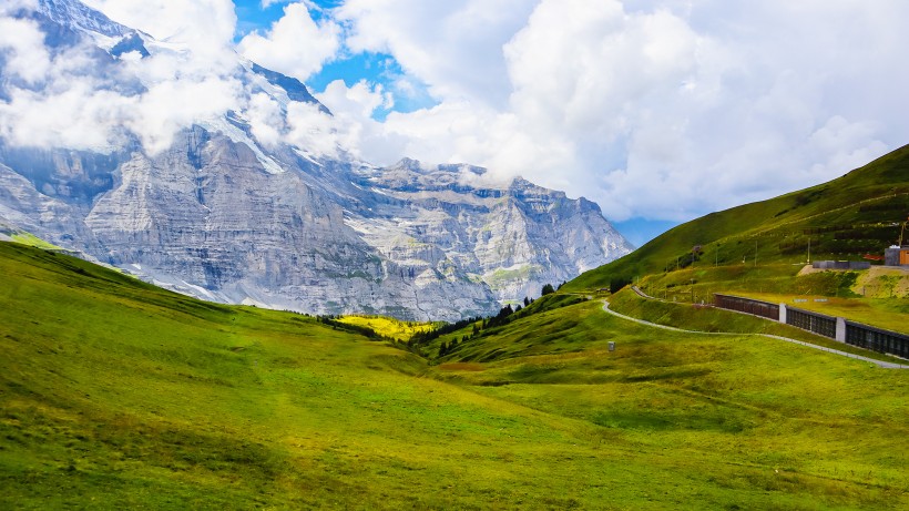 瑞士少女峰自然风景图片(12张)