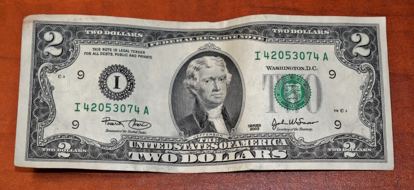 美元纸币特写图片(15张)