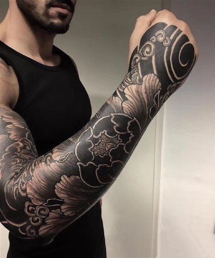 9张男性帅气的大花臂纹身作品