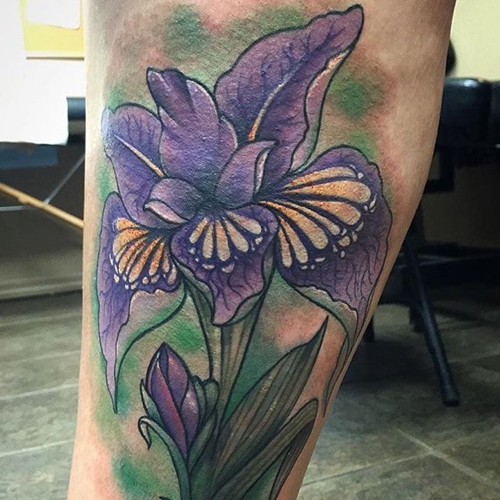 花朵纹身图案 女生各部位漂亮的植物花朵纹身图案