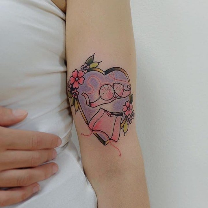 女人纹身图案 适合女生的超简约小清新可爱小纹身图案