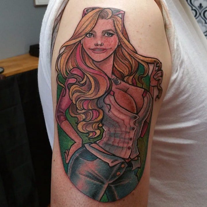 纹身女生图片  多款性感妖娆的女生纹身图案