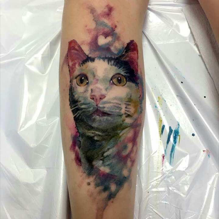 小动物纹身图案 多款小动物主题的纹身图案欣赏