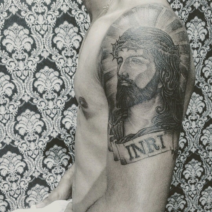 宗教纹身图案 多款耶稣与圣母玛利亚的宗教纹身图案