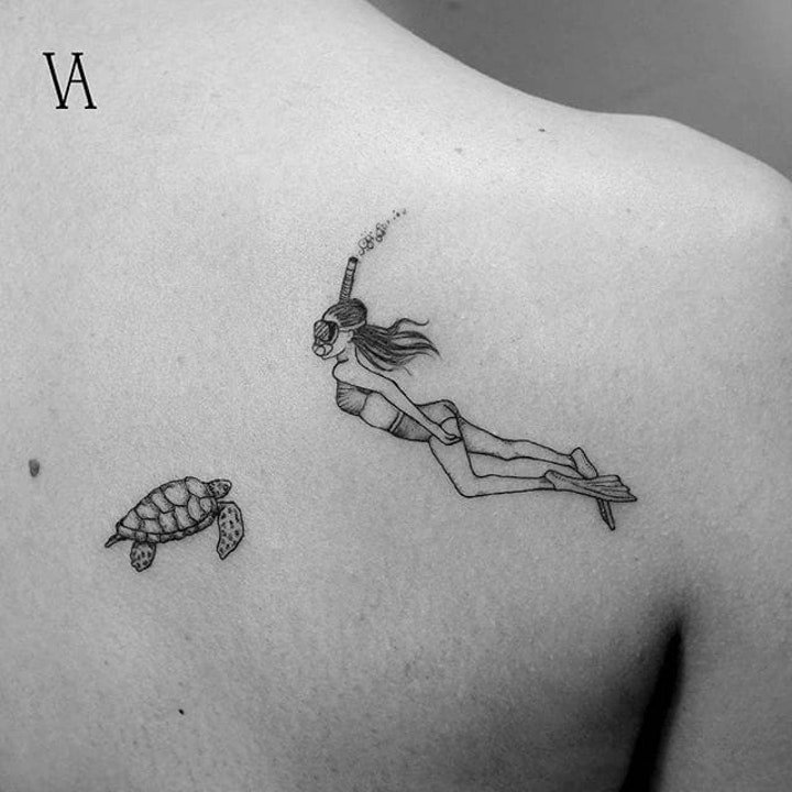 简单小人纹身图案 多张铅笔素描简单小人物纹身图案