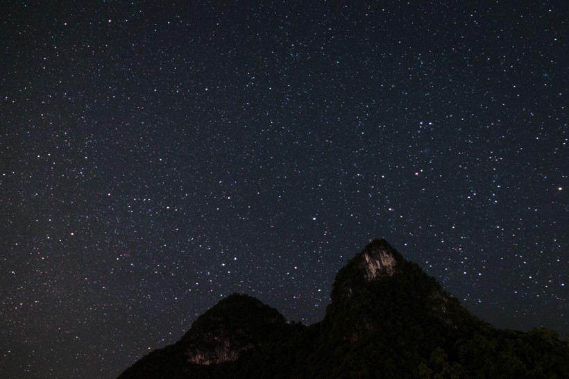 灿烂的星空图片(10张)