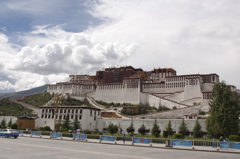 中国西藏拉萨布达拉宫风景图片(12张)