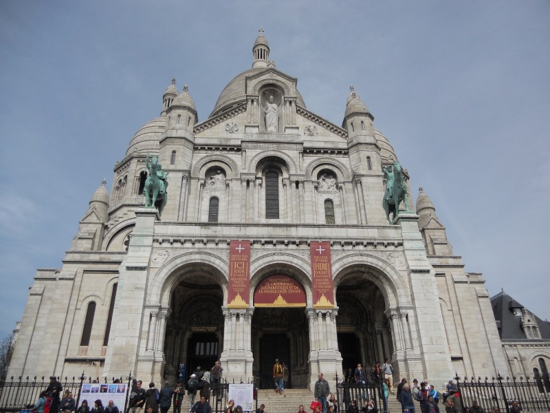 法国巴黎圣心大教堂图片(11张)