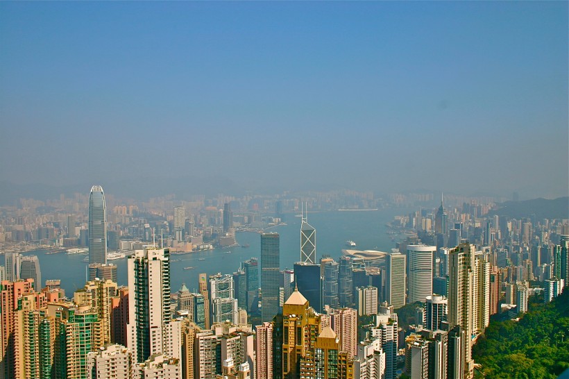 香港维多利亚港风景图片(12张)