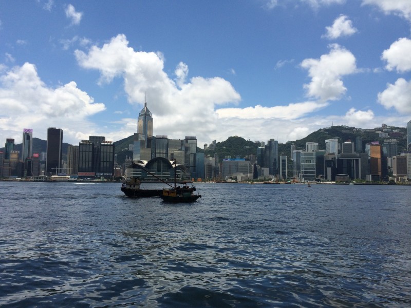 香港维多利亚港风景图片(12张)