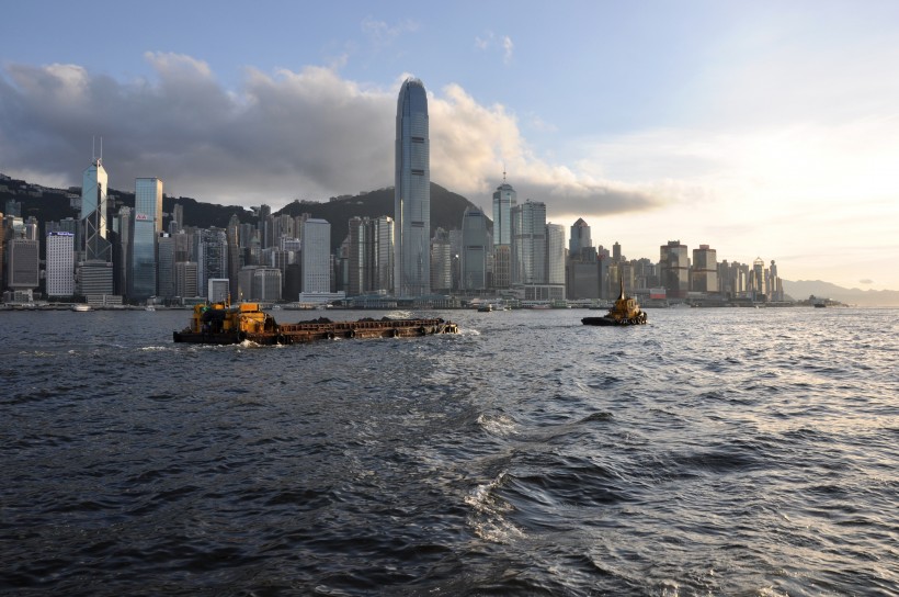 香港维多利亚港风景图片(12张)