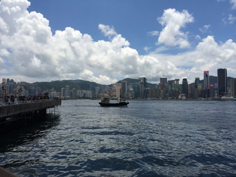 香港维多利亚港风景图片(12张)