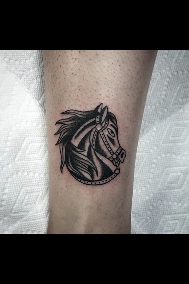 骏马纹身图案 9款雄姿勃勃的骏马纹身图案