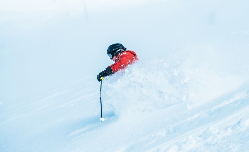 高山滑雪运动图片(14张)