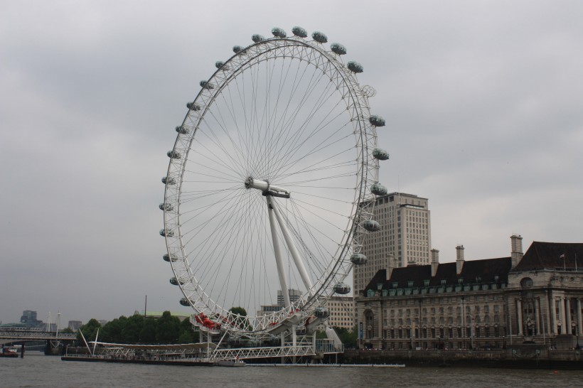 英国伦敦地标--伦敦眼图片(13张)