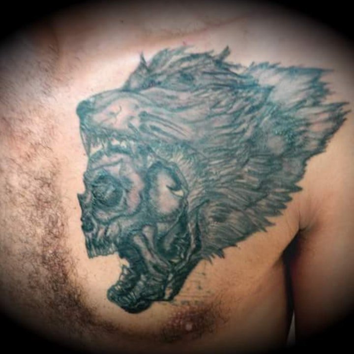狼的纹身图案  9张技巧多样化的狼纹身图案