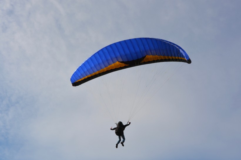 有挑战性的滑翔伞运动图片(13张)