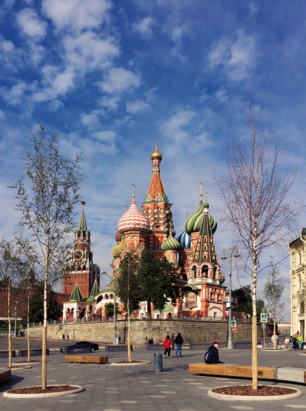 俄罗斯莫斯科红场建筑风景图片(12张)