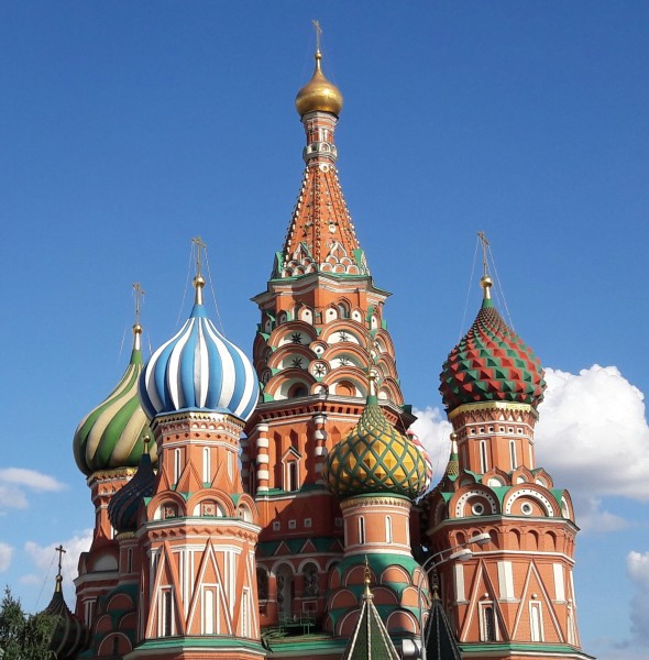 俄罗斯莫斯科红场建筑风景图片(12张)