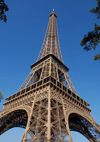 法国巴黎埃菲尔铁塔建筑风景图片(14张)