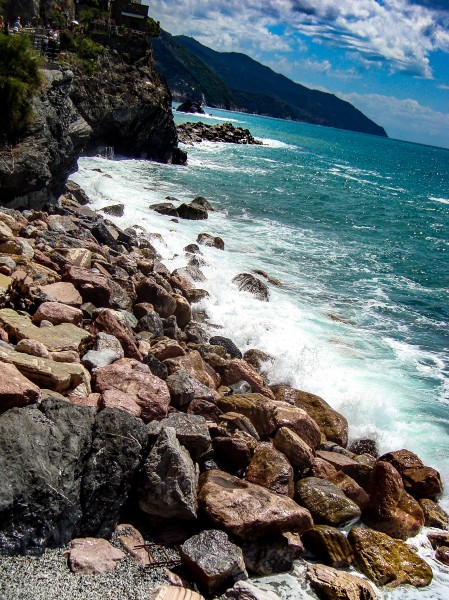 海滩上的岩石图片(12张)