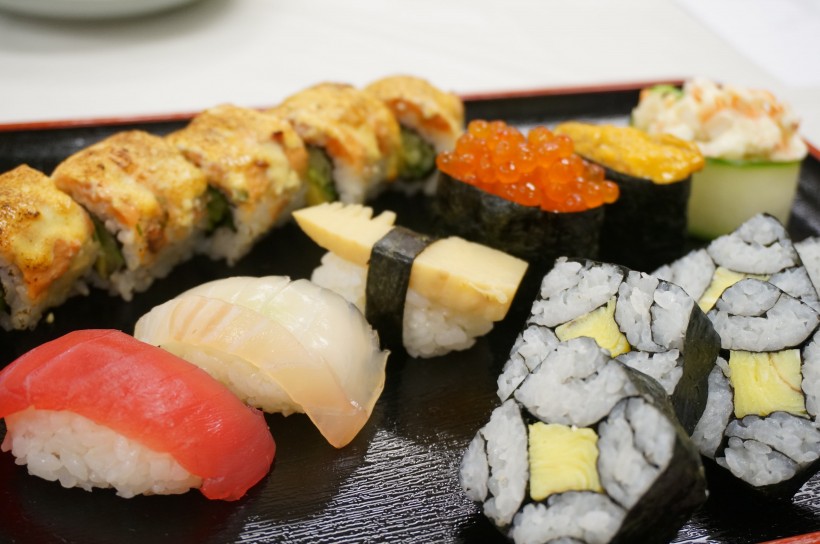 晶莹软润的寿司图片(14张)