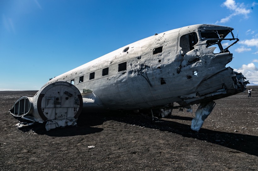 飞机残骸图片(11张)