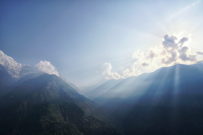 尼泊尔喜马拉雅山自然风景图片(10张)