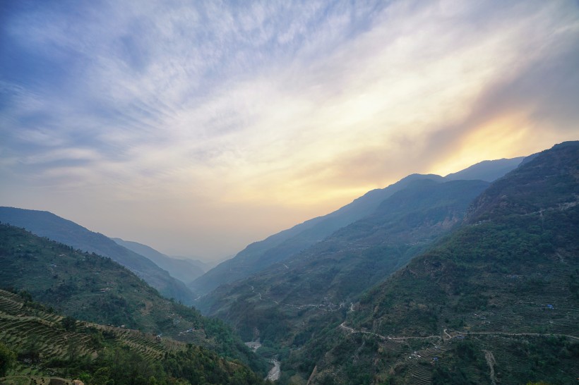 尼泊尔喜马拉雅山自然风景图片(10张)