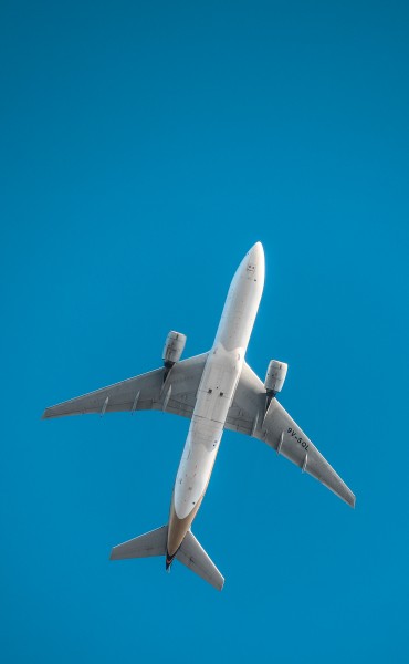 空中的客机图片(10张)
