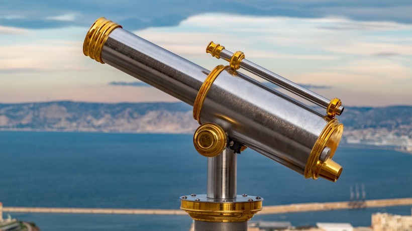 观景台上的望远镜图片(13张)