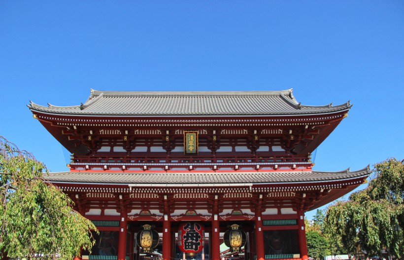日本东京浅草寺风景图片(9张)