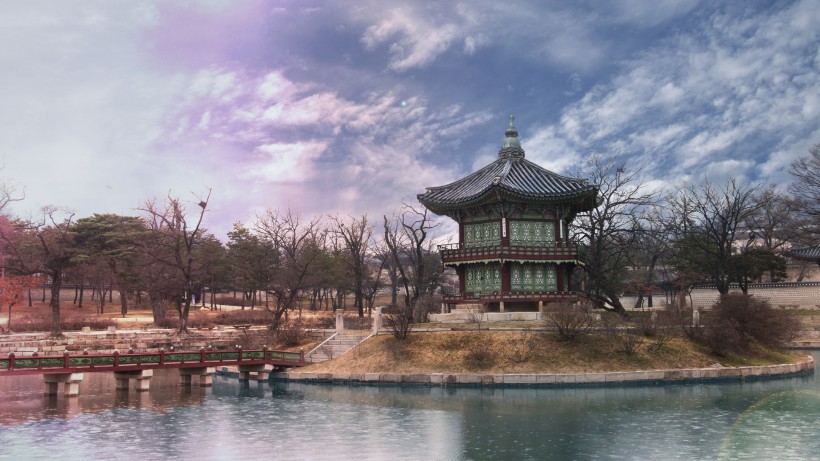 韩国景福宫人文风景图片(8张)