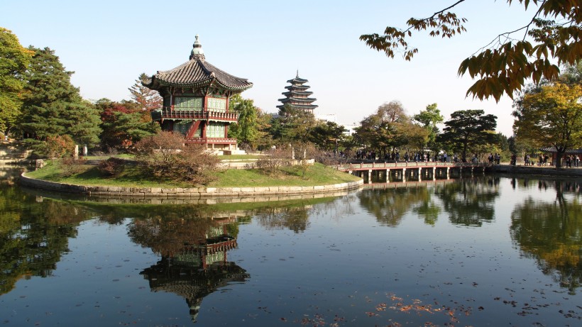 韩国景福宫人文风景图片(8张)