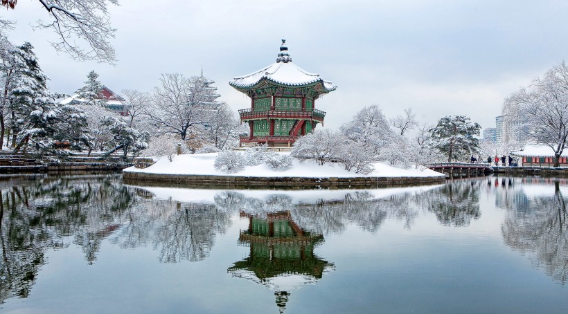 韩国景福宫人文风景图片(8张)