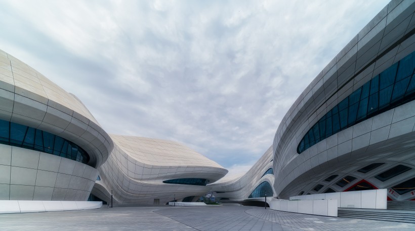 湖南长沙梅溪湖大剧场建筑风景图片(10张)