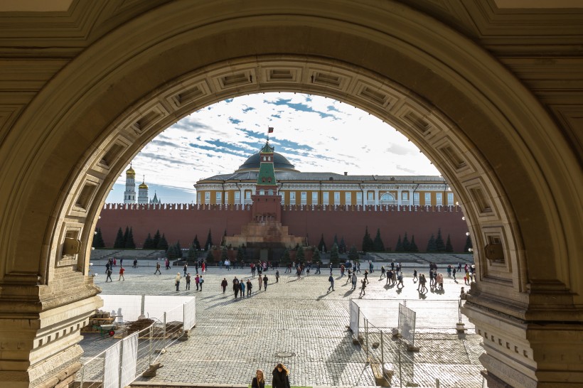 俄罗斯莫斯科红场建筑风景图片(11张)
