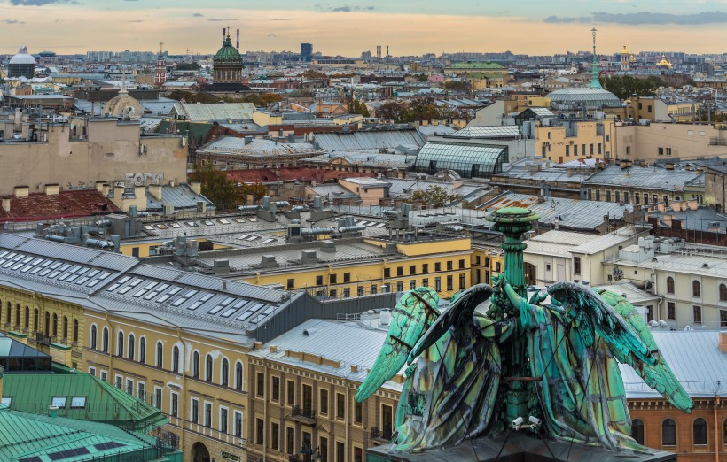 俄罗斯圣彼得堡建筑风景图片(12张)