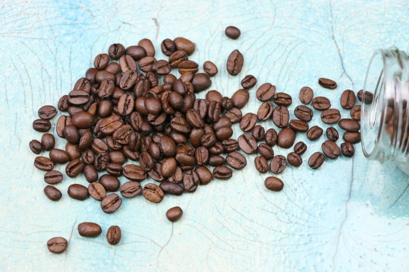 一堆咖啡豆的图片(11张)