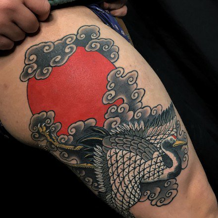 南京纹身 南京的日式傳統風格刺青師師-彫杰Jerry纹身作品