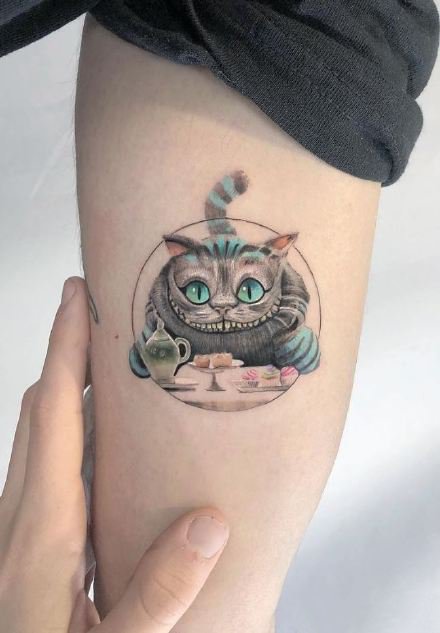 可爱小动物纹身 9款漂亮的彩色唯美小动物纹身图片
