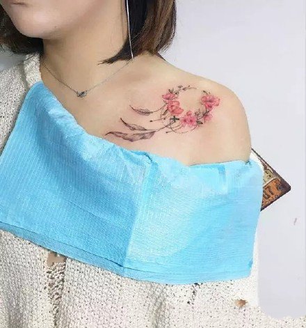 纹身捕梦网图片 9款漂亮小清新的捕梦网女生纹身图案