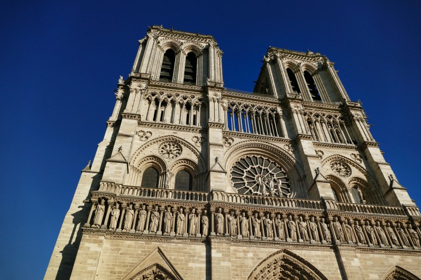 法国巴黎圣母院大教堂图片(13张)
