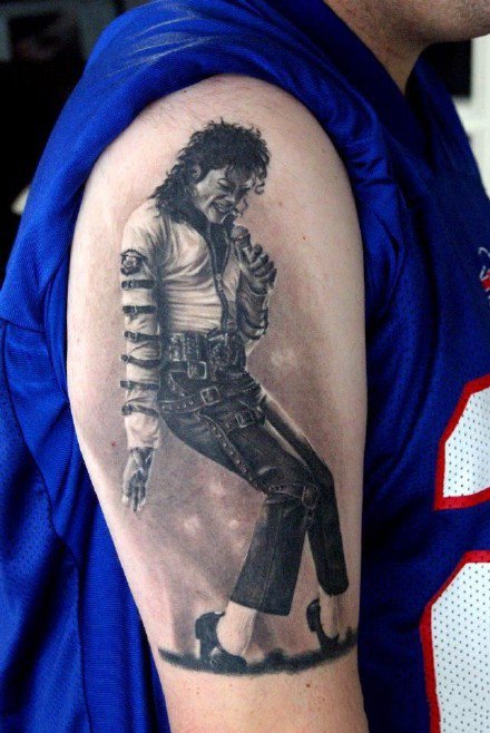 音乐家纹身 9张著名音乐人的人像纹身图片