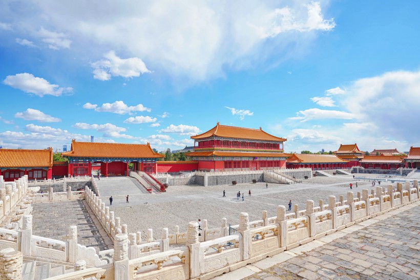 北京故宫博物院建筑风景图片(10张)