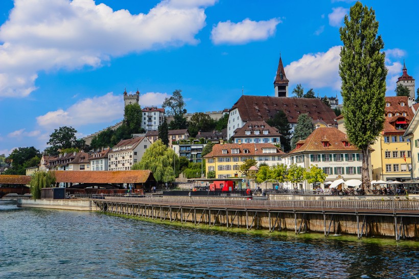 瑞士卢塞恩城市风景图片(9张)