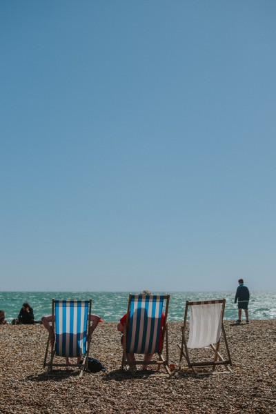 海边的沙滩椅图片(12张)