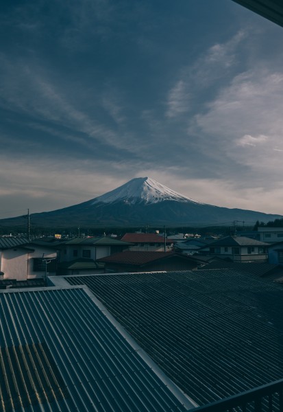 日本富士山的景色图片(9张)
