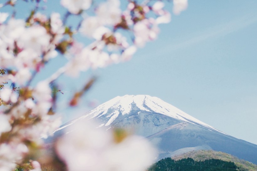 日本富士山的景色图片(9张)