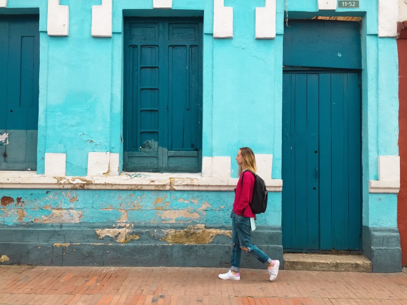 哥伦比亚的彩色房子图片(11张)